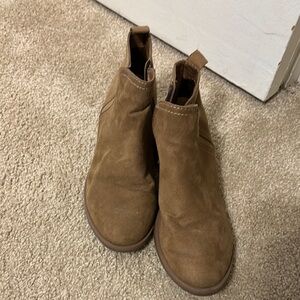 Time and Tru Tan Ankle Booties